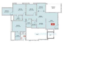  3 BHK Apartment at Sukhwani Palm Breeze, Pimple Saudagar – for Sale