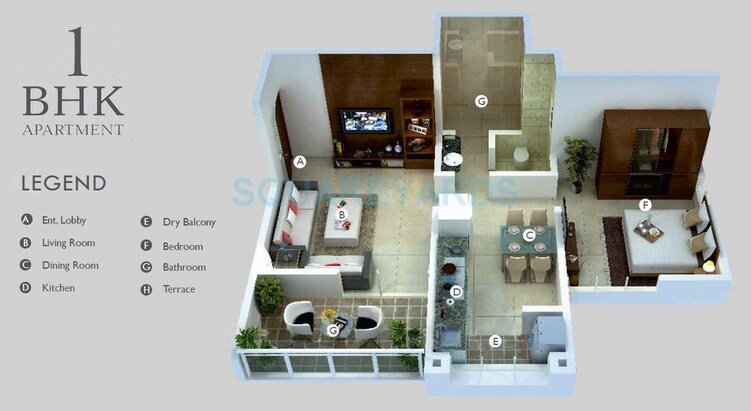 sukhwani scarlet apartment 1bhk 630sqft 9854