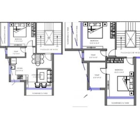3 BHK 1121 Sq. Ft. Villa in Suyash Villas