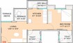 Swaraa 133 Orange Tree 1 BHK Layout