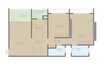 Talreja Sky Sanctum 2 BHK Layout