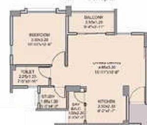  1 BHK Apartment at TCG The Cliff Garden, Hinjewadi – for Rent