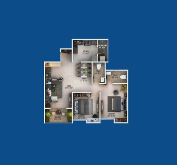  2 BHK Apartment at Triaa 38 Divine, Kondhwa – for Sale