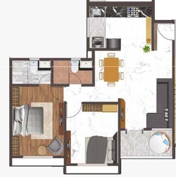  2 BHK Apartment at Triaa Elysia, Keshav Nagar – for Sale