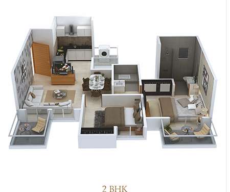 tulip infinity planet c and d wing apartment 2 bhk 605sqft 20212311162306