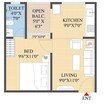 Unicon Akshar 1 BHK Layout