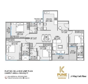 4 BHK Apartment For Resale in Unique K Pune Bavdhan Pune  6724764