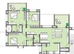 Uttam Townscapes Elite Phase III 3 BHK Layout