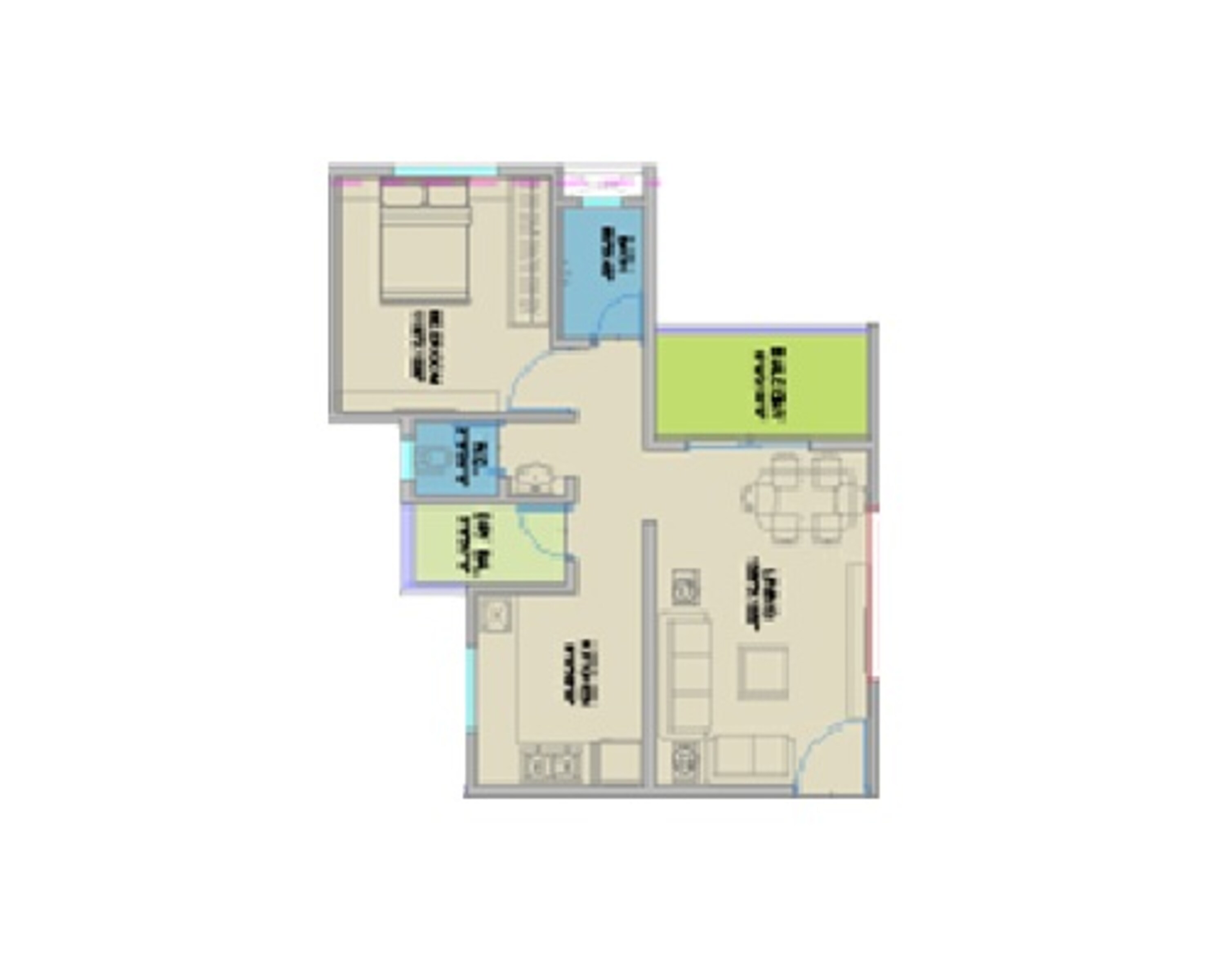 vaishnavi homes apartment 1 bhk 480sqft 20244325154338