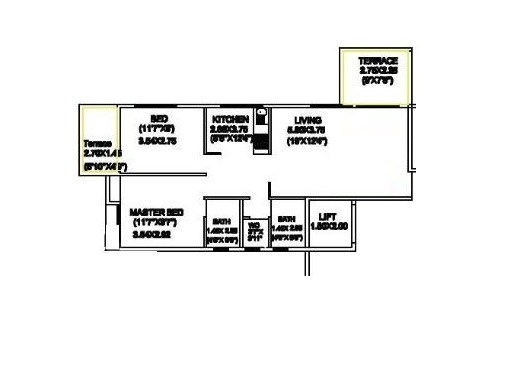 Vakratund Bhagirthi Classic 2 BHK Layout