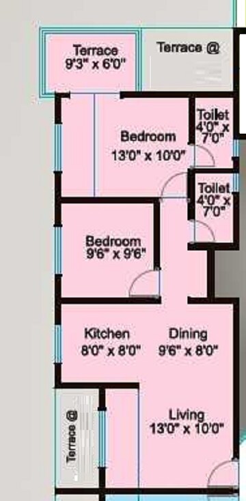  2 BHK Apartment at Vardhaman Township, Hadapsar – for Sale
