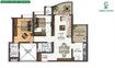 Vascon Forest County 2 2 BHK Layout
