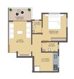 Vastu Savali Residency 1 BHK Layout