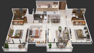  3 BHK Apartment at Vasupujya Neco Park Central, Kharadi – for Sale