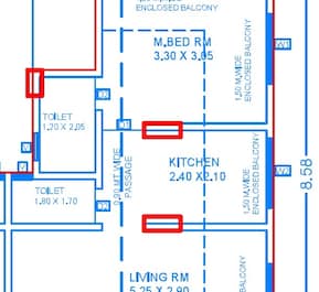 1 BHK 278 Sq. Ft. Apartment in BACE Gauri Nandan Apartments