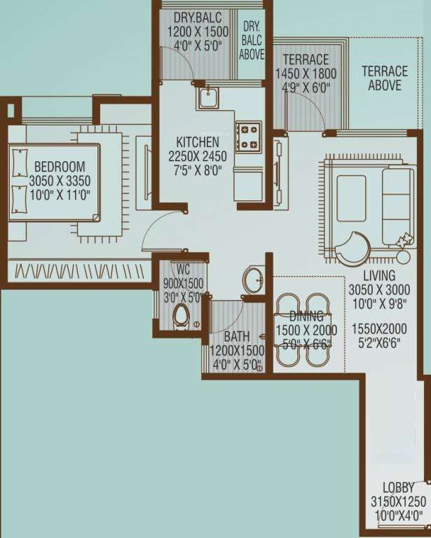 vertical alcinia apartment 1 bhk 464sqft 20212612102619