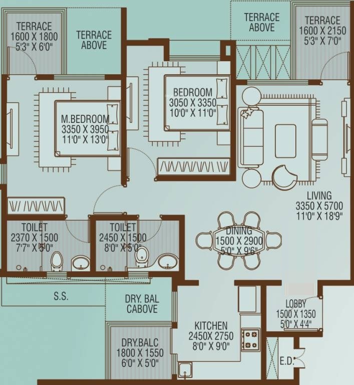 vertical alcinia apartment 2 bhk 724sqft 20215620175616