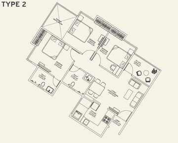  3 BHK Apartment at Vilas Javdekar Yashwin Royal, Narhe – for Sale