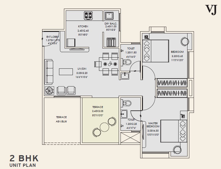 vilas yashwin 2.0 apartment 2 bhk 611sqft 20234321174324