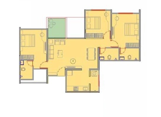  3 BHK Apartment at VTP Aethereus, Mahalunge – for Sale