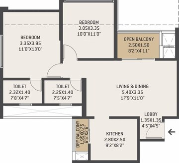  2 BHK Apartment at VTP Altair, Kharadi – for Sale