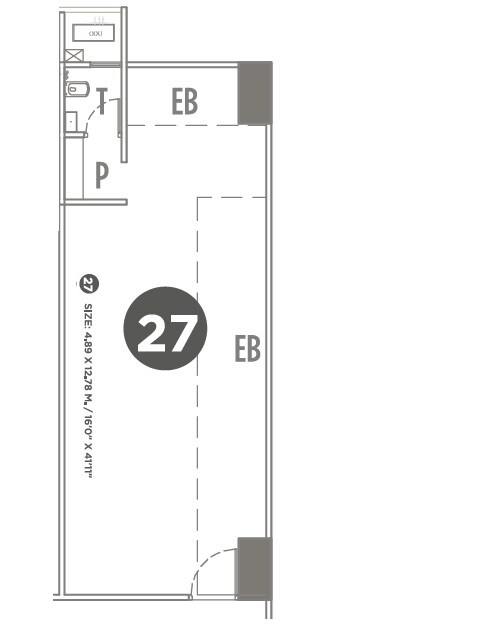 586 Sq. Ft. Office Space