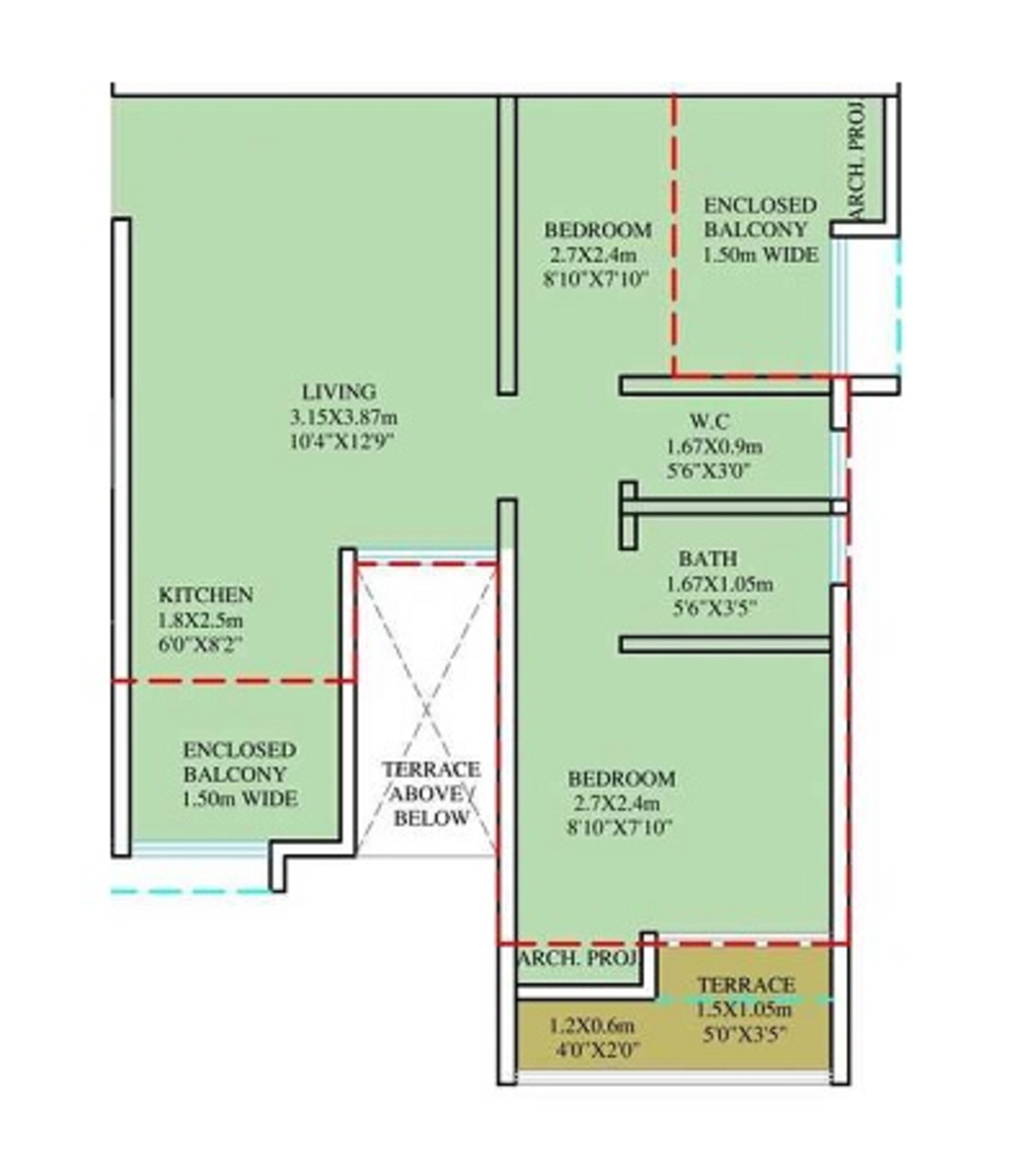 vtp bhagyasthan apartment 2 bhk 436sqft 20224421164442