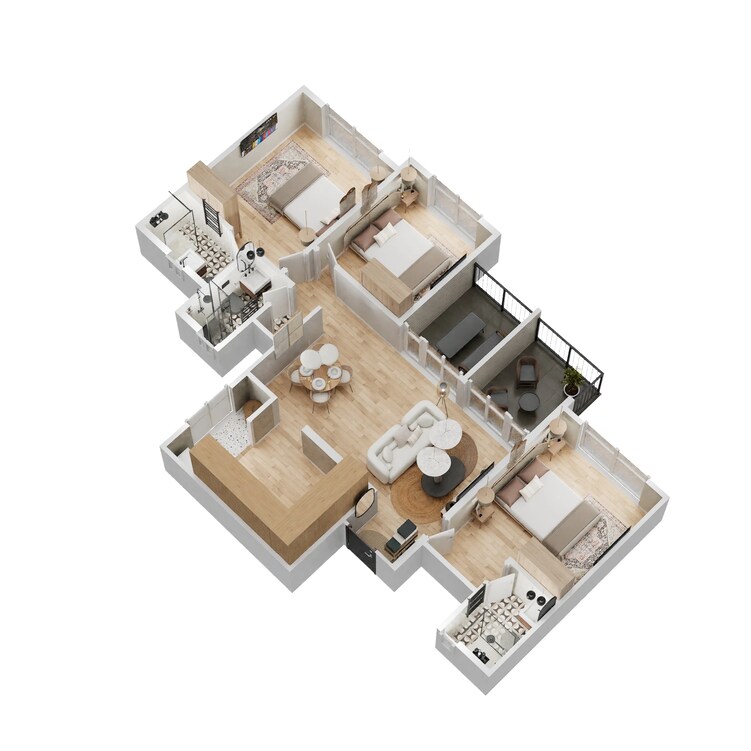 vtp blue waters apartment 3 bhk 1005sqft 20240003130046