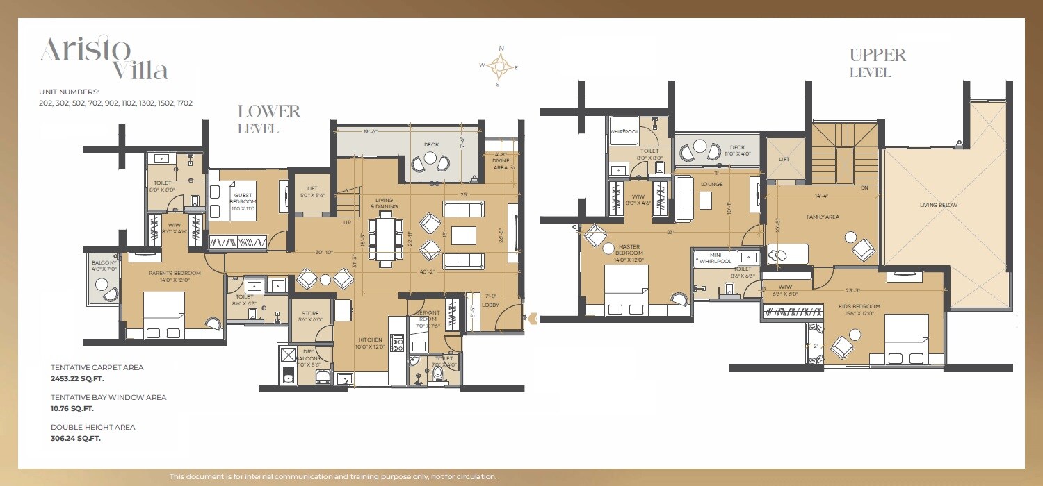 4 BHK 2453 Sq. Ft. Apartment