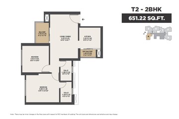  2 BHK Apartment at VTP Dolce Vita, Kharadi – for Sale