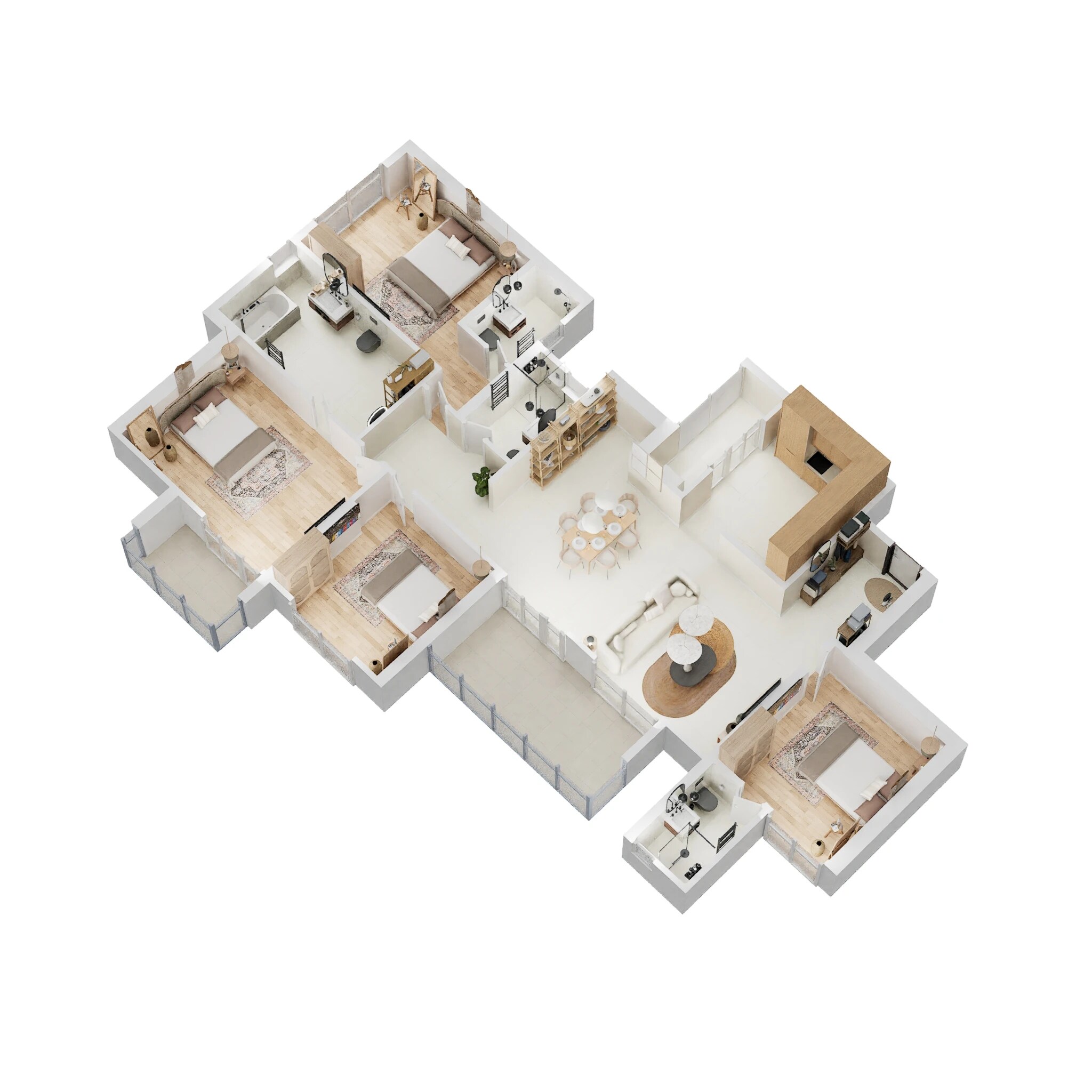 4 BHK 1793 Sq. Ft. Apartment