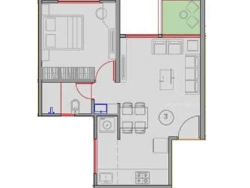 vtp leonara building c and f apartment 1 bhk 345sqft 20225413125400