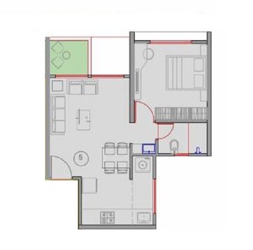  1 BHK Apartment at VTP Leonara Building C and F, Mahalunge – for Rent
