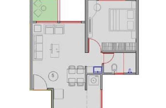 vtp leonara building c and f apartment 1 bhk 360sqft 20225413125414