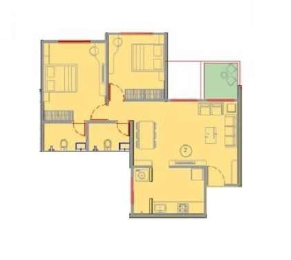 vtp leonara building c and f apartment 2 bhk 562sqft 20225413125420