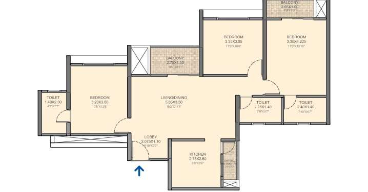 vtp sierra phase1 apartment 3 bhk 989sqft 20211525131528