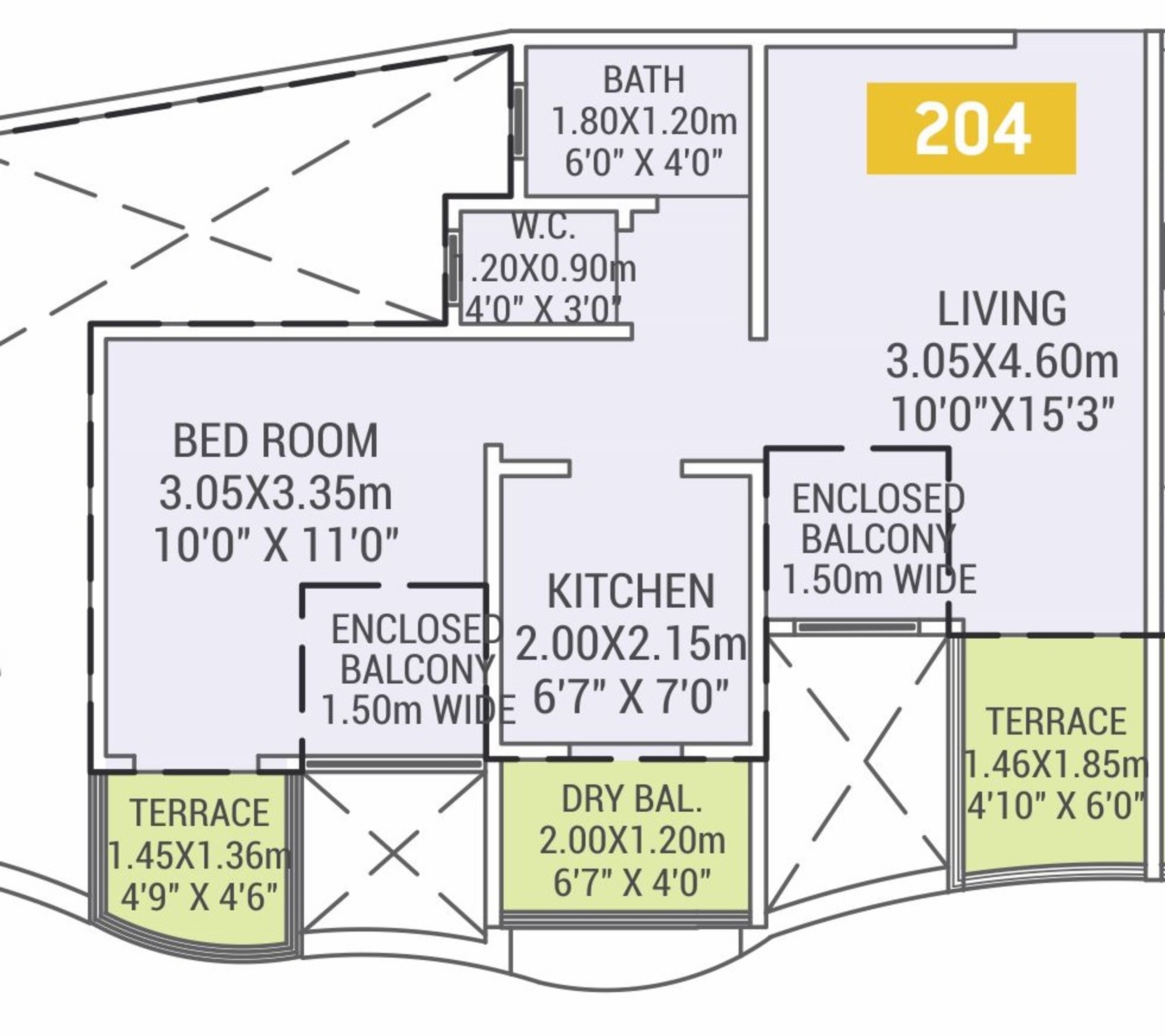 vtp urban life apartment 1 bhk 610sqft 20213203163242