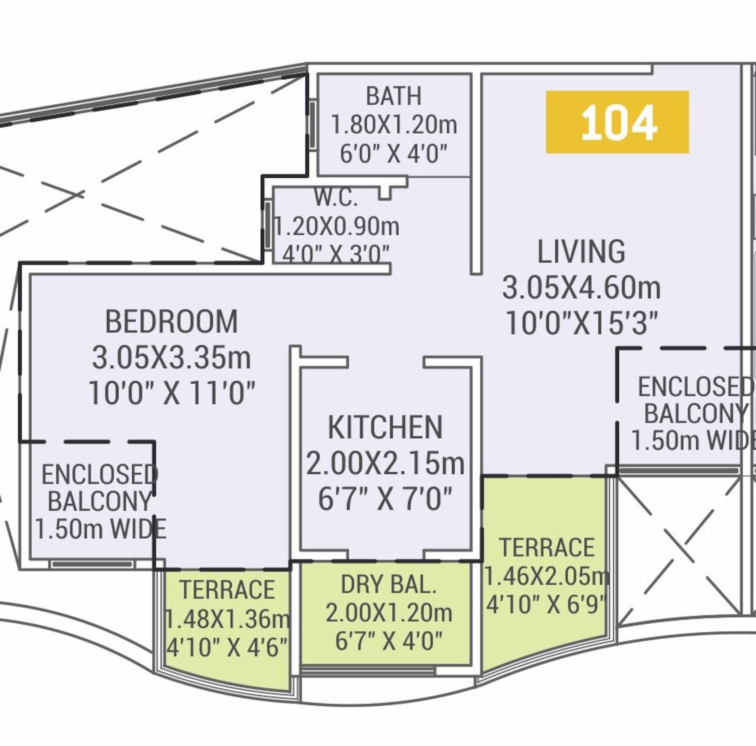 vtp urban life apartment 1 bhk 611sqft 20213203163251