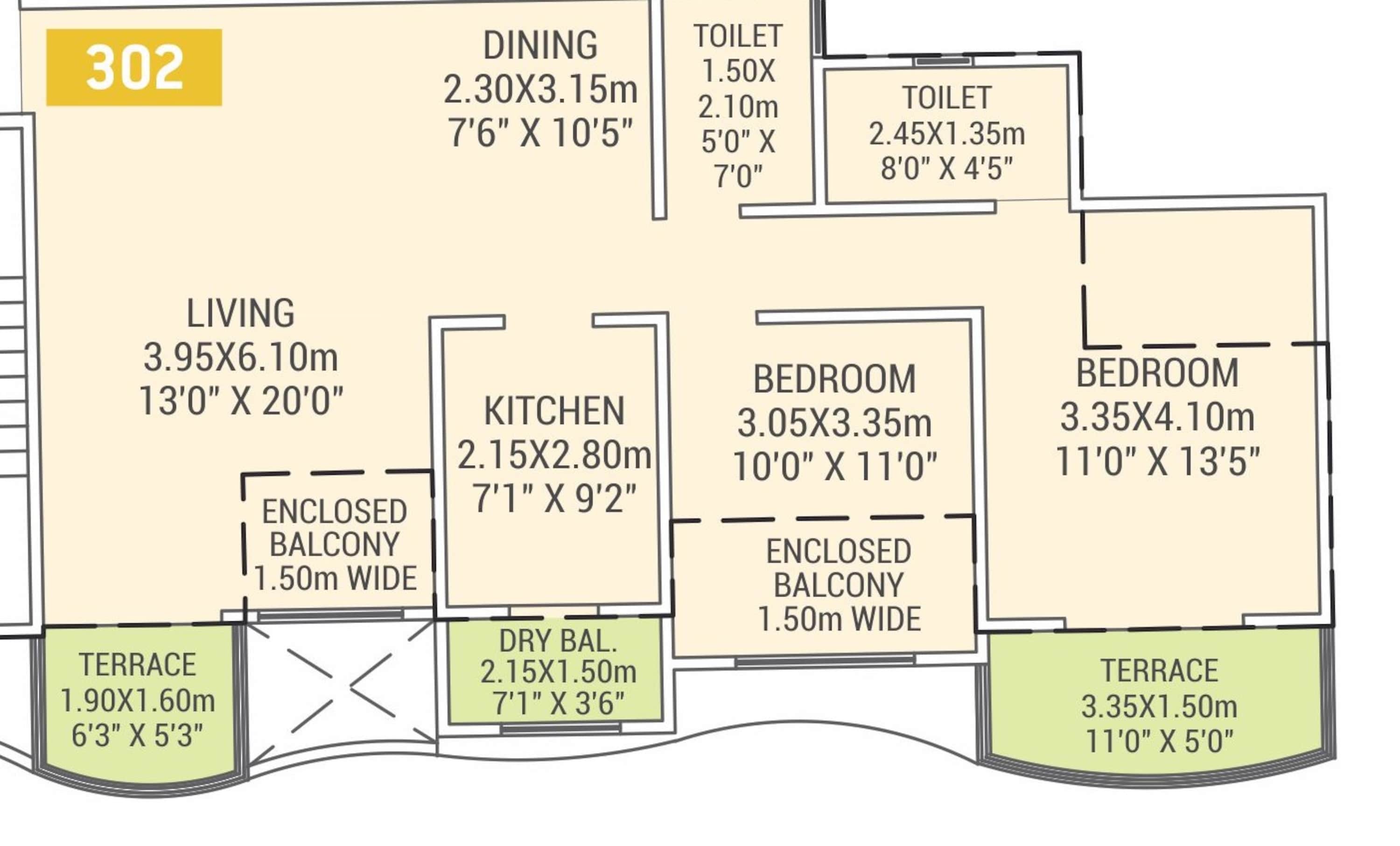 vtp urban life apartment 2 bhk 1055sqft 20213303163300