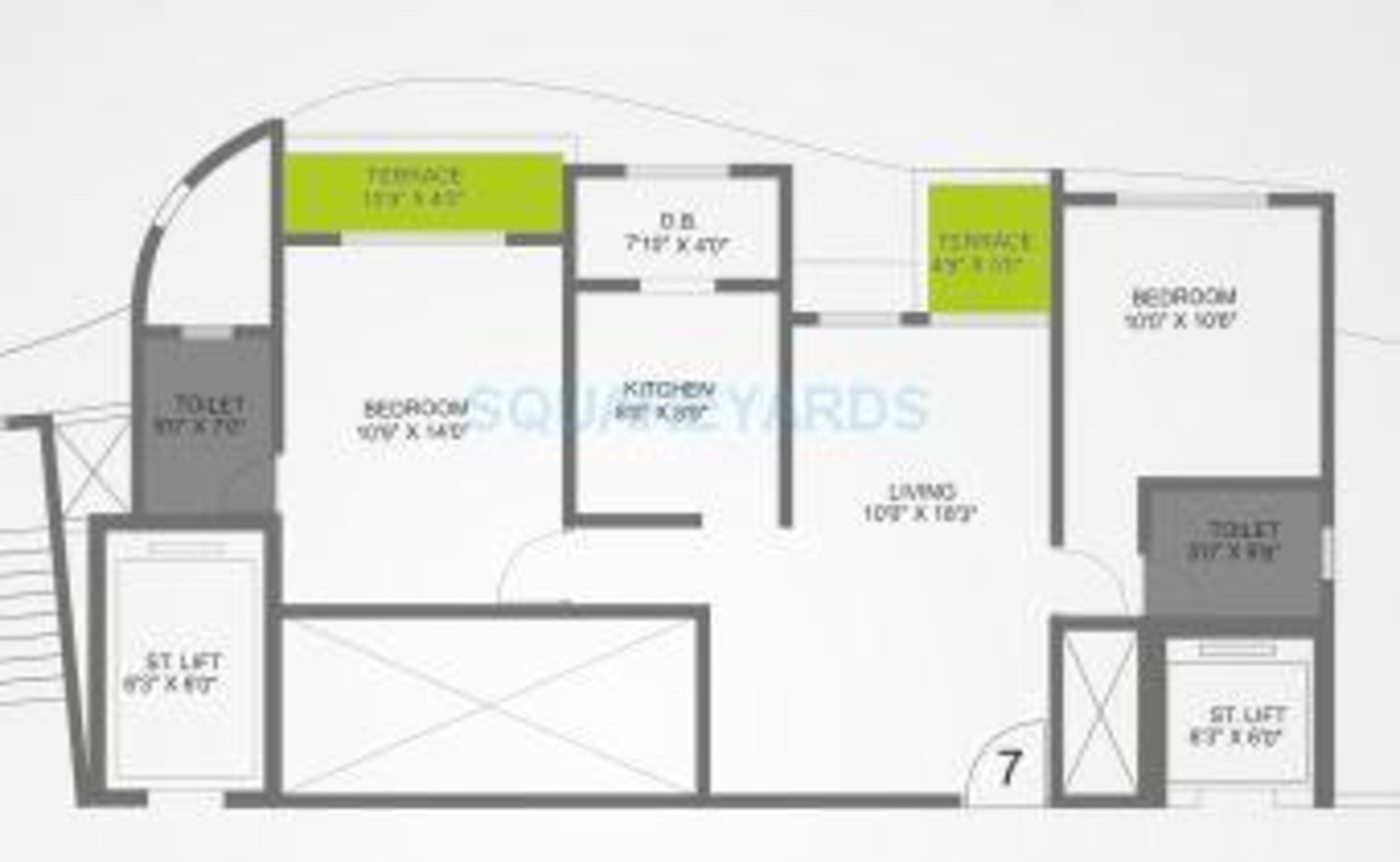 vtp urban life apartment 2bhk 1000sqft 1