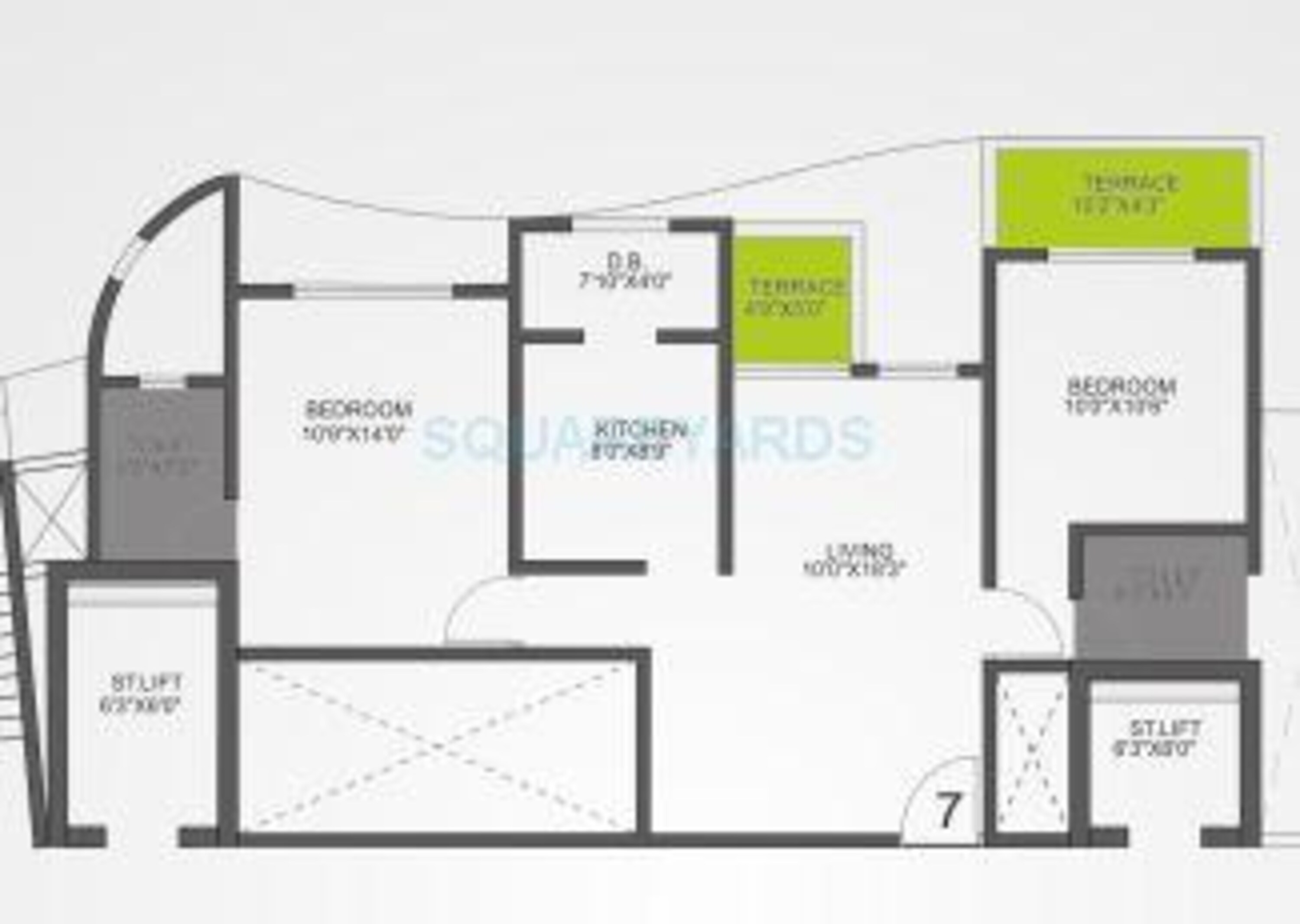 vtp urban life apartment 2bhk 1006sqft 1