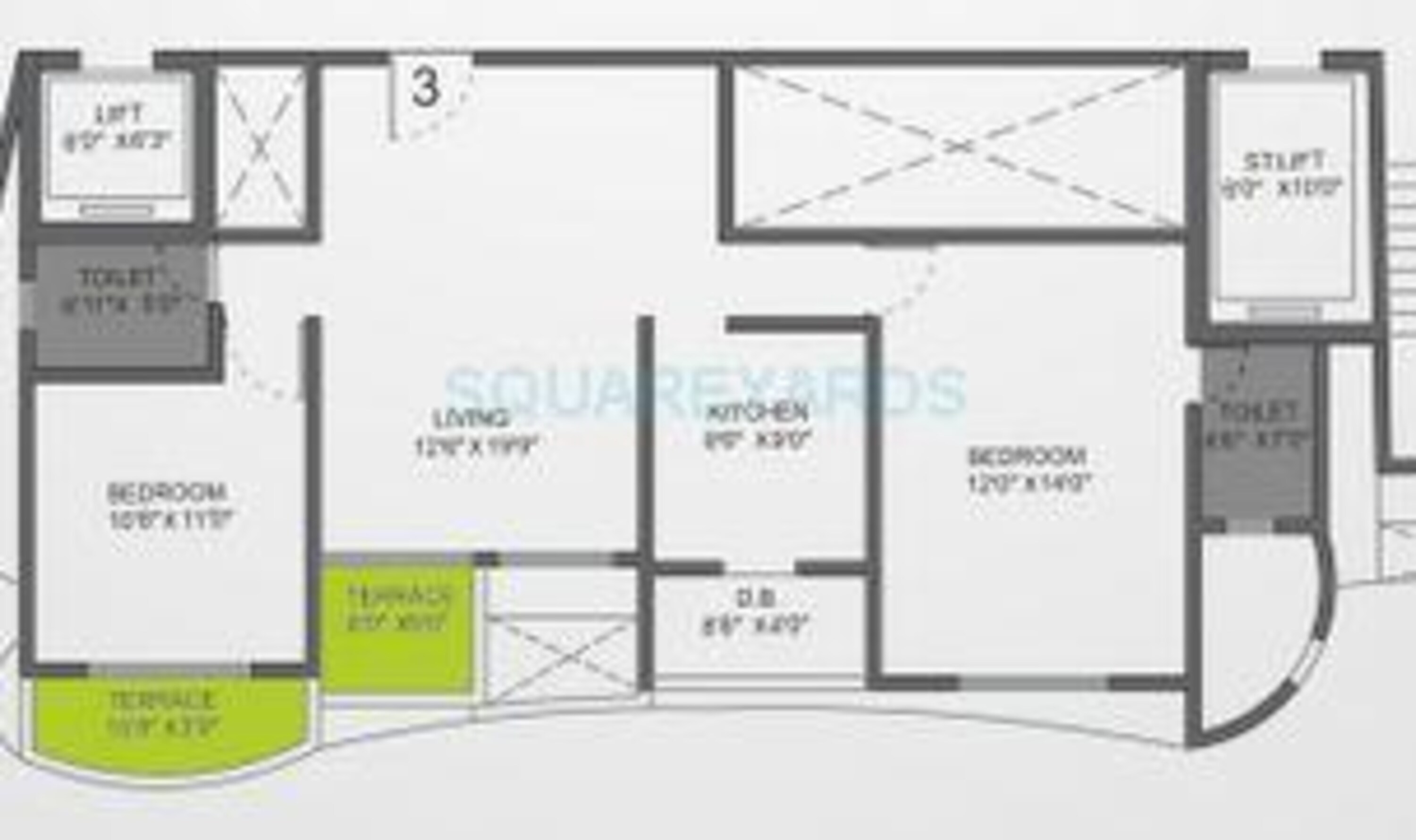 vtp urban life apartment 2bhk 1176sqft 1