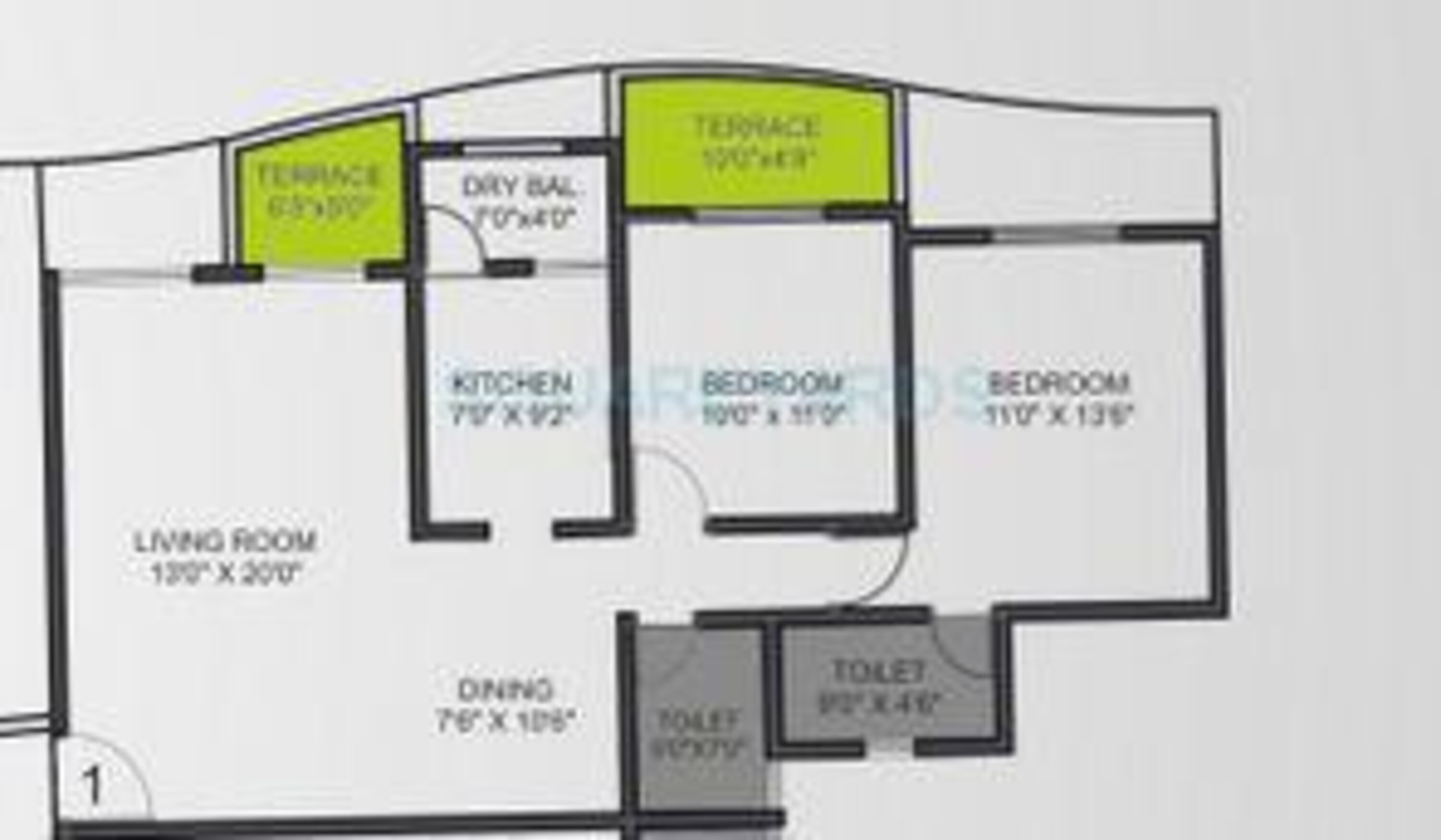 vtp urban life apartment 2bhk 1182sqft 1