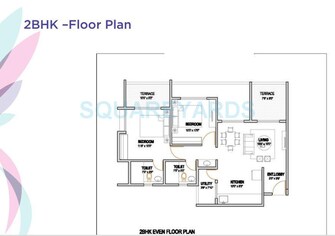 2 BHK Apartment For Rent in VTP Urban Rise Pisoli Pune  7556554