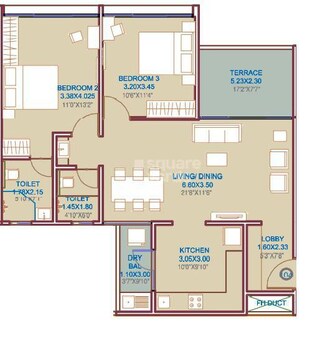 2 BHK Apartment For Resale in Wadhwani Om Manglam Chaitanya Ravet Pune  8112896