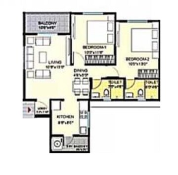  2 BHK Apartment at Welworth Purnam, Hinjewadi – for Sale