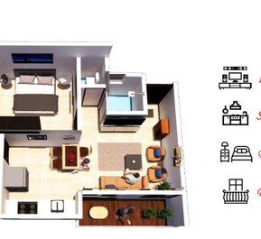 1 BHK 421 Sq. Ft. Apartment in Winstar Nandan