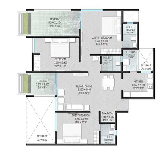 Yashada Epic Phase Floor Plans Pimple Nilakh Pune