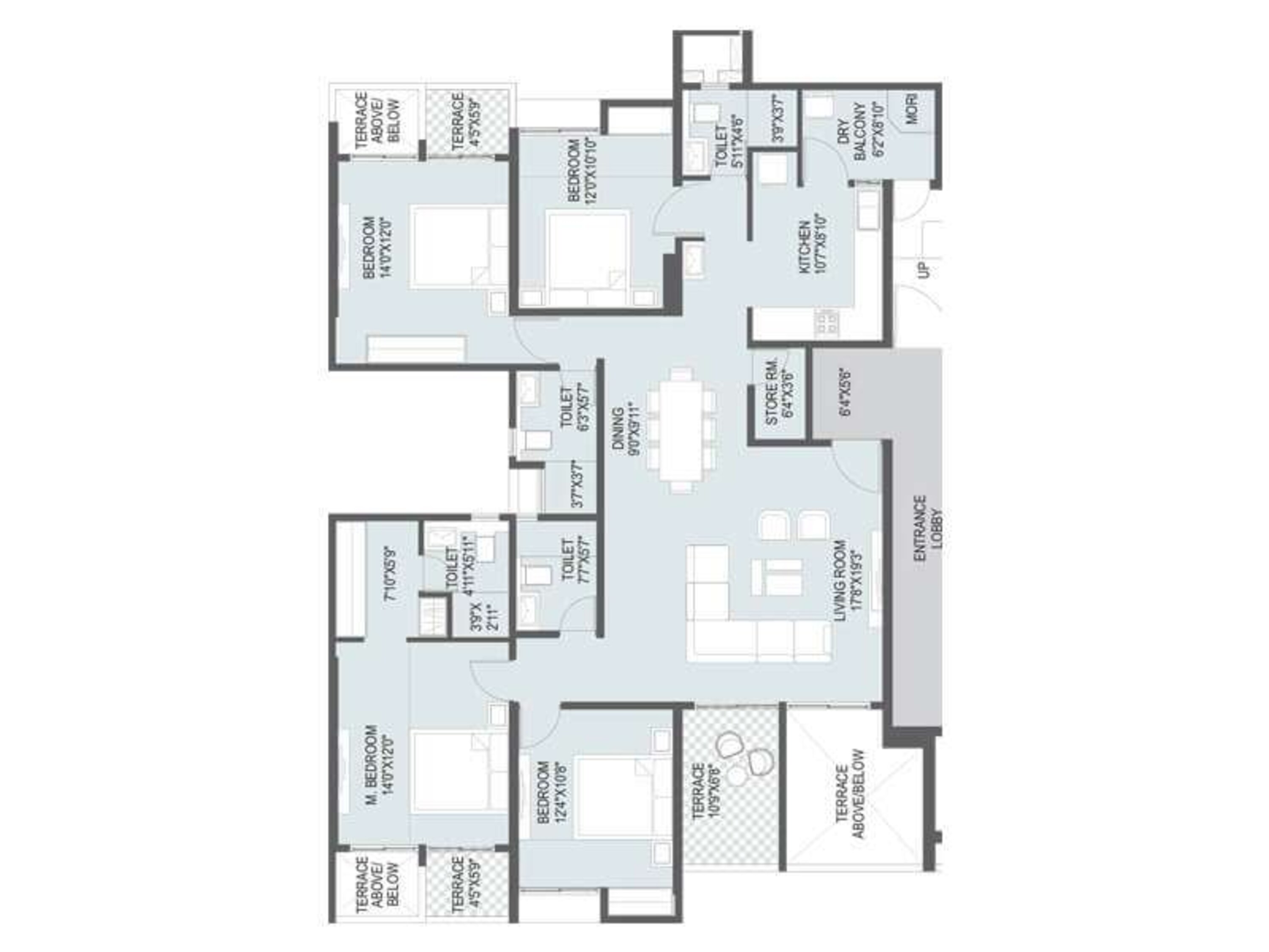 yashada vivanta vantage twenty one apartment 4 bhk 1755sqft 20210719180730