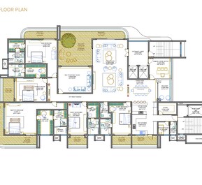 5 BHK 5413 Sq. Ft. Apartment in YRK Yoovie Homes